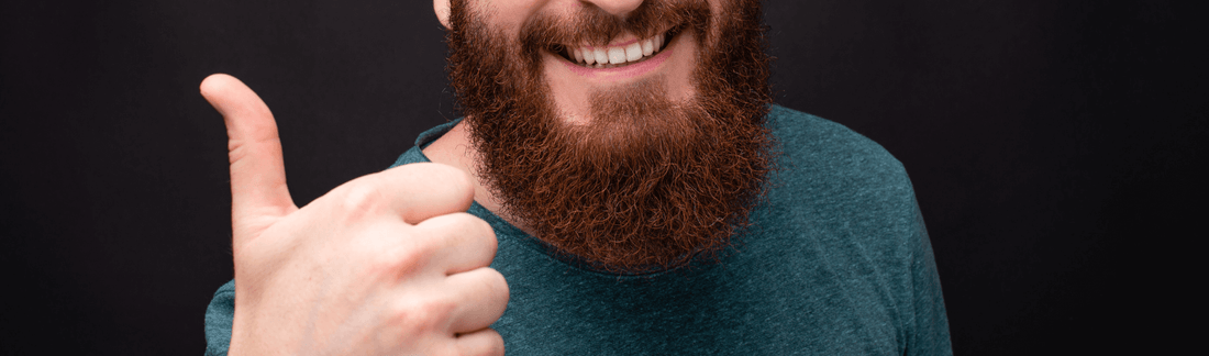 Barba lunga thumbs up