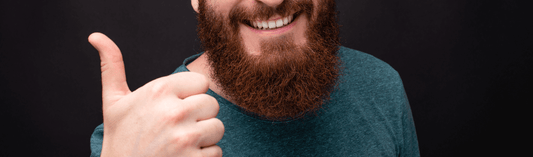 Barba lunga thumbs up