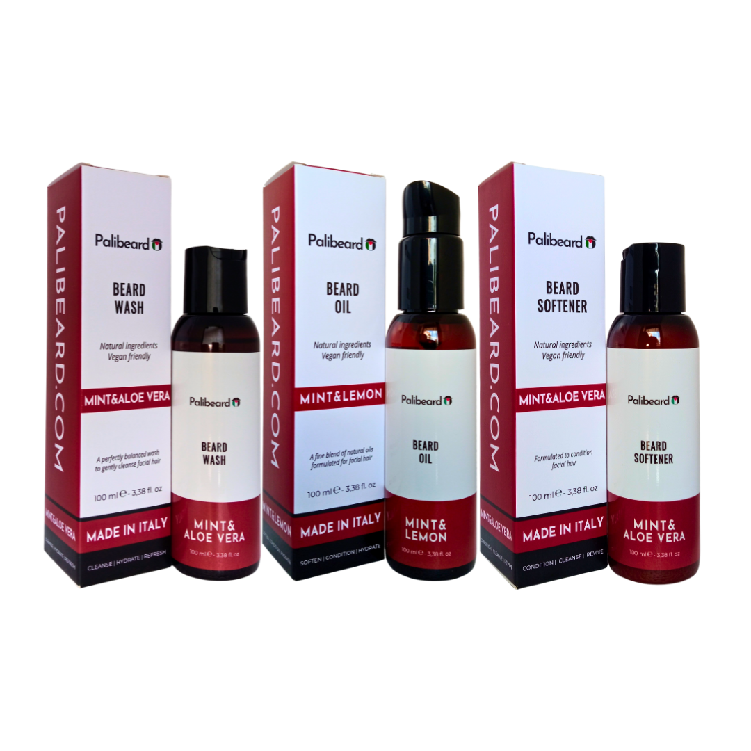 Kit da olio balsamo e detergente da 100ml